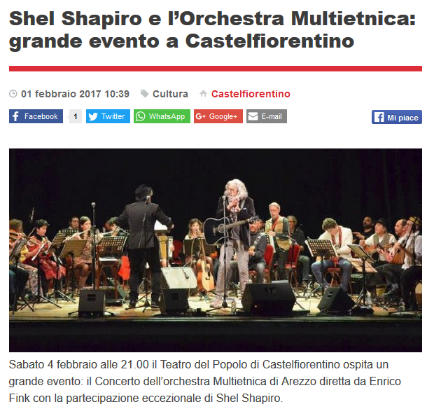 170201-Shel Shapiro e l'Orchestra Multietnica grande evento a Castelfiorentino - gonews